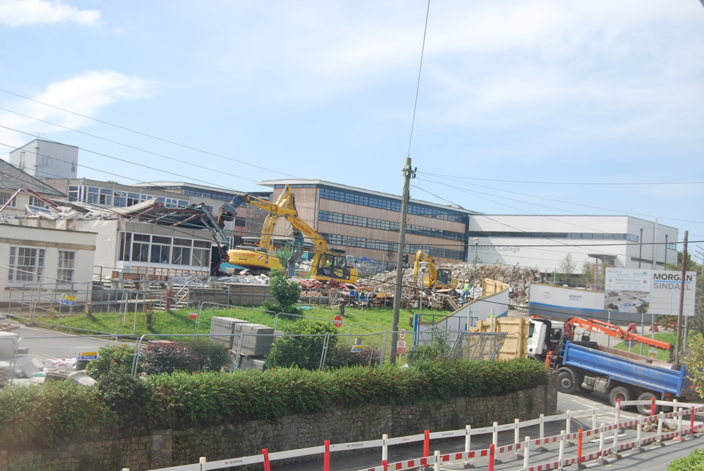 Bideford Grammar School Demolition