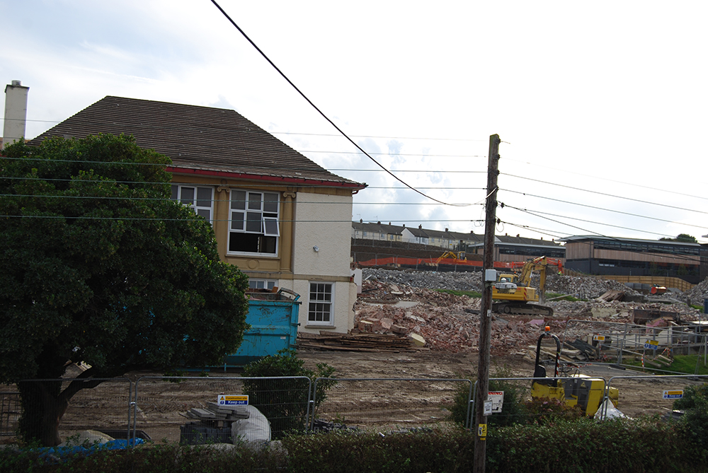 Bideford Grammar School Demolition