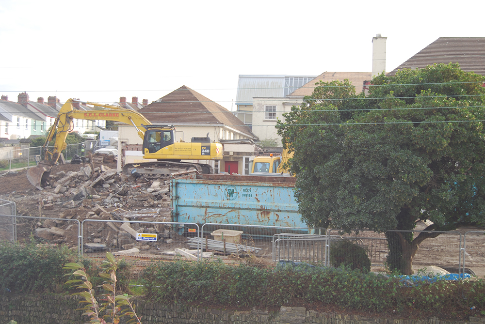 Bideford Grammar School Demolition