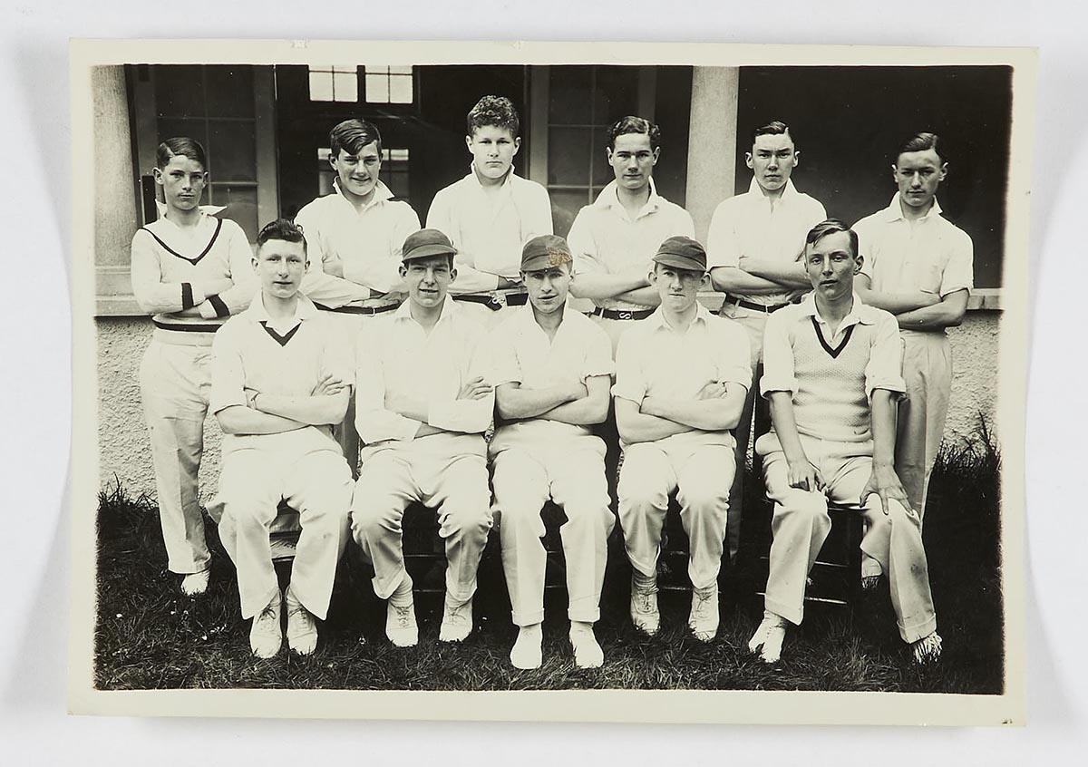 1930s (late) First XI with captain Norman
