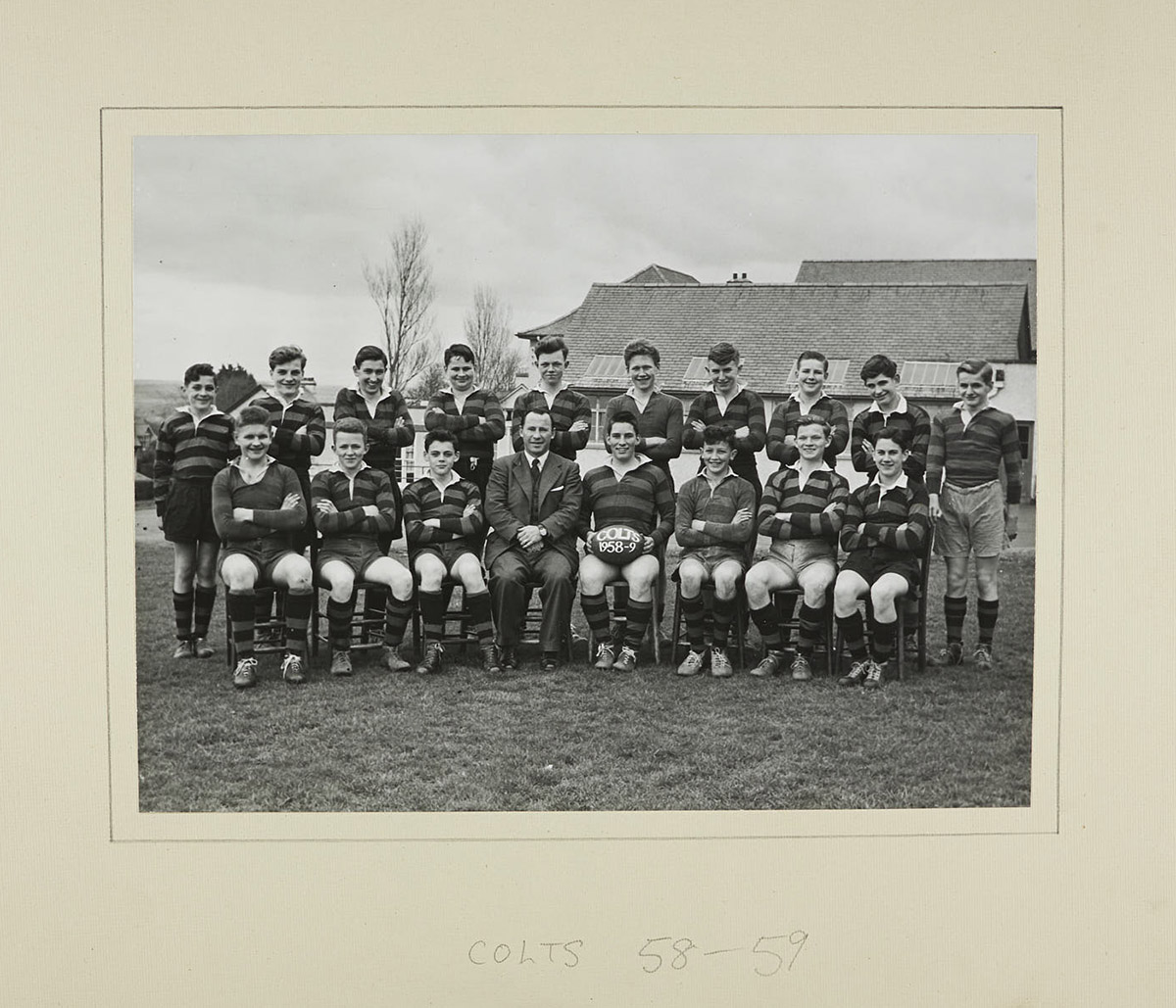 1958-9 Colts XV with Norman