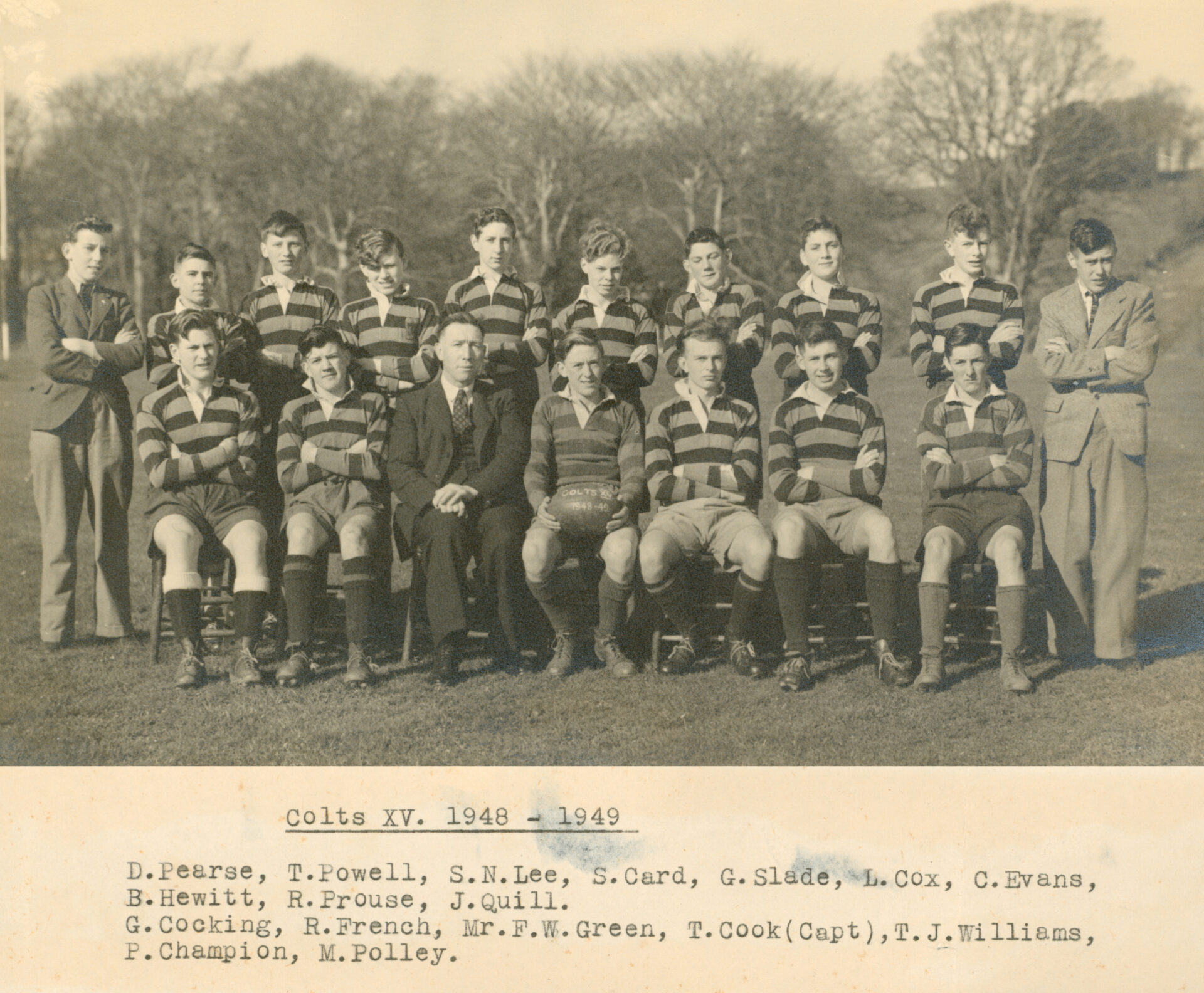 1948-1949 Colts XV