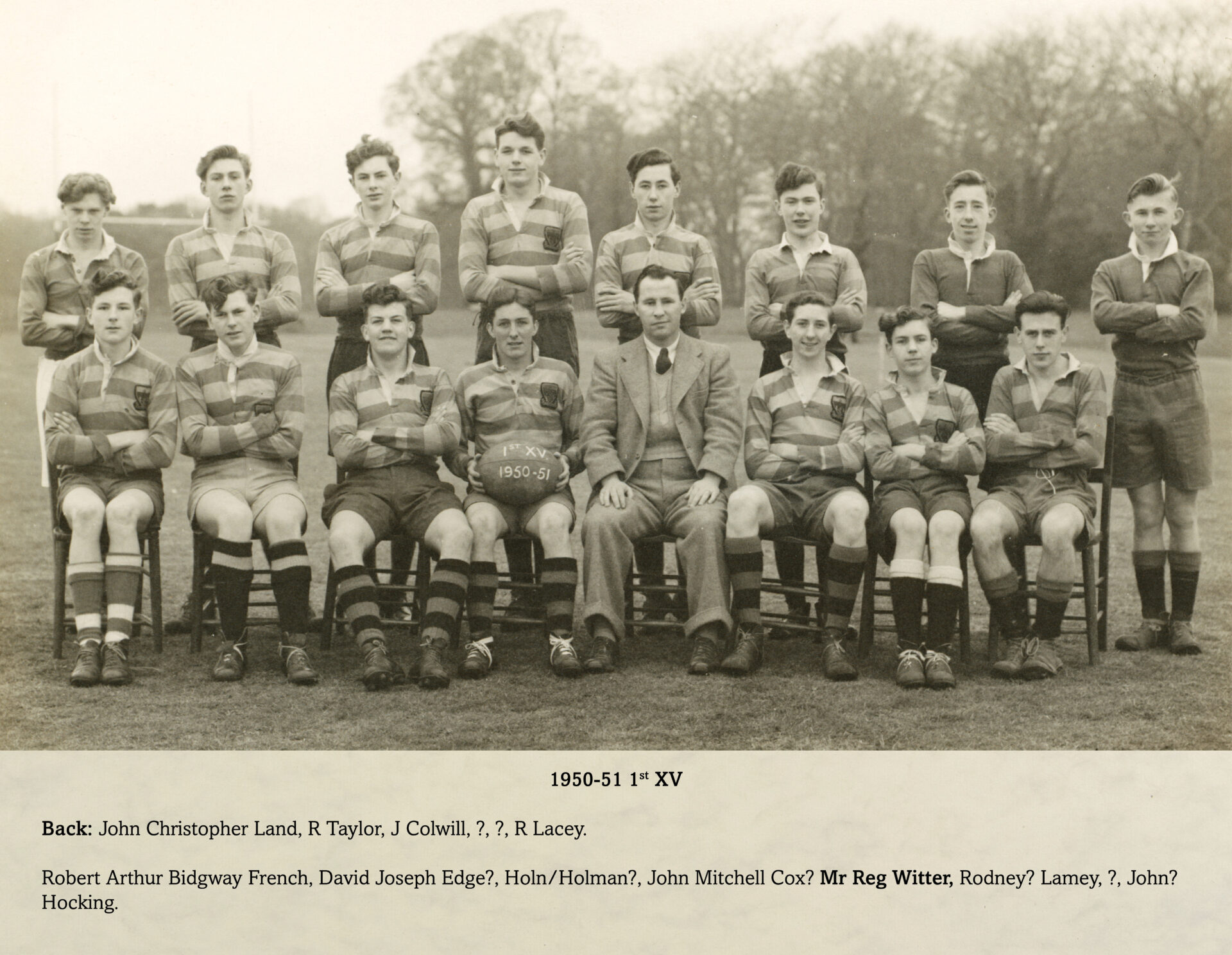1950-51 1st XV