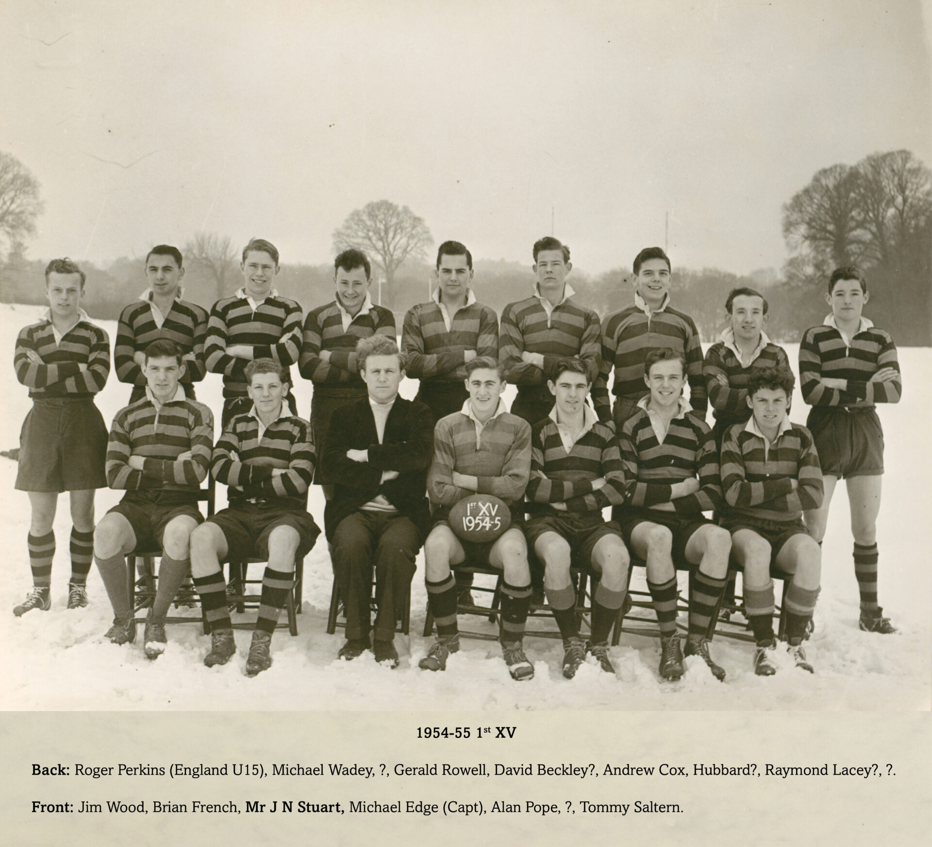 1954-55 1st XV