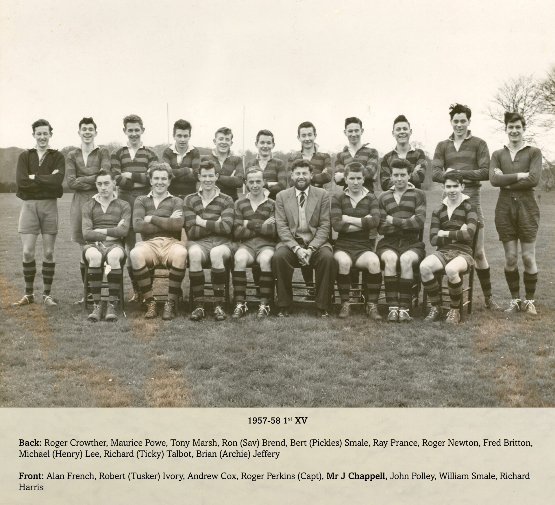 1957-58 1st XV