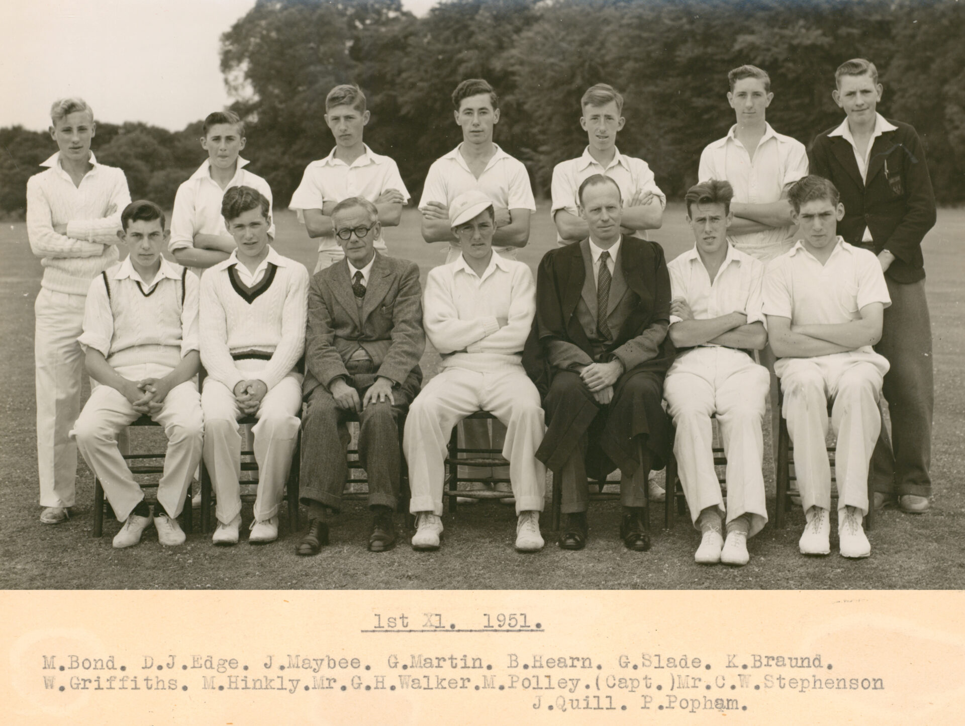 1951 1st XI