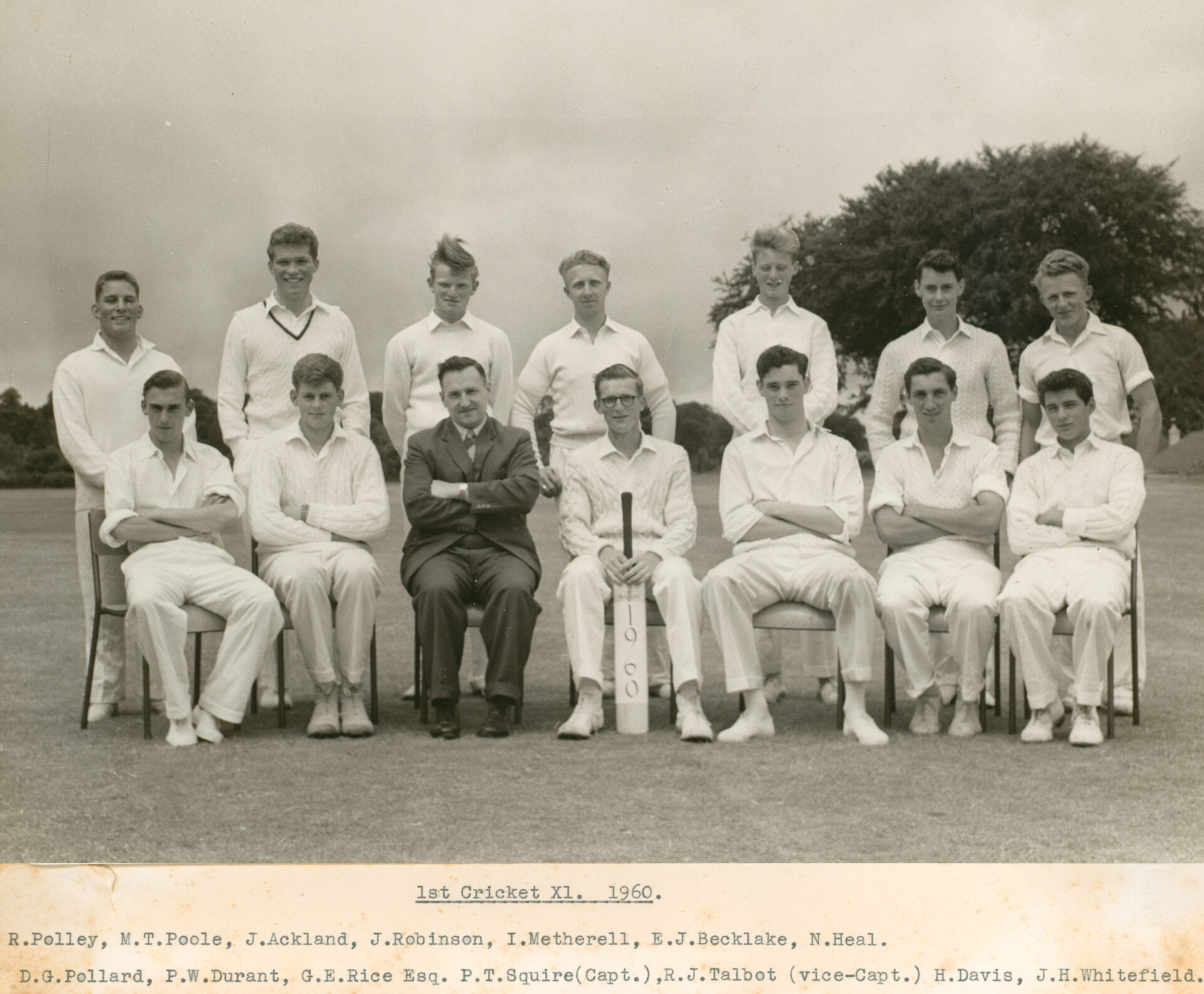 1960 1st Cricket X1