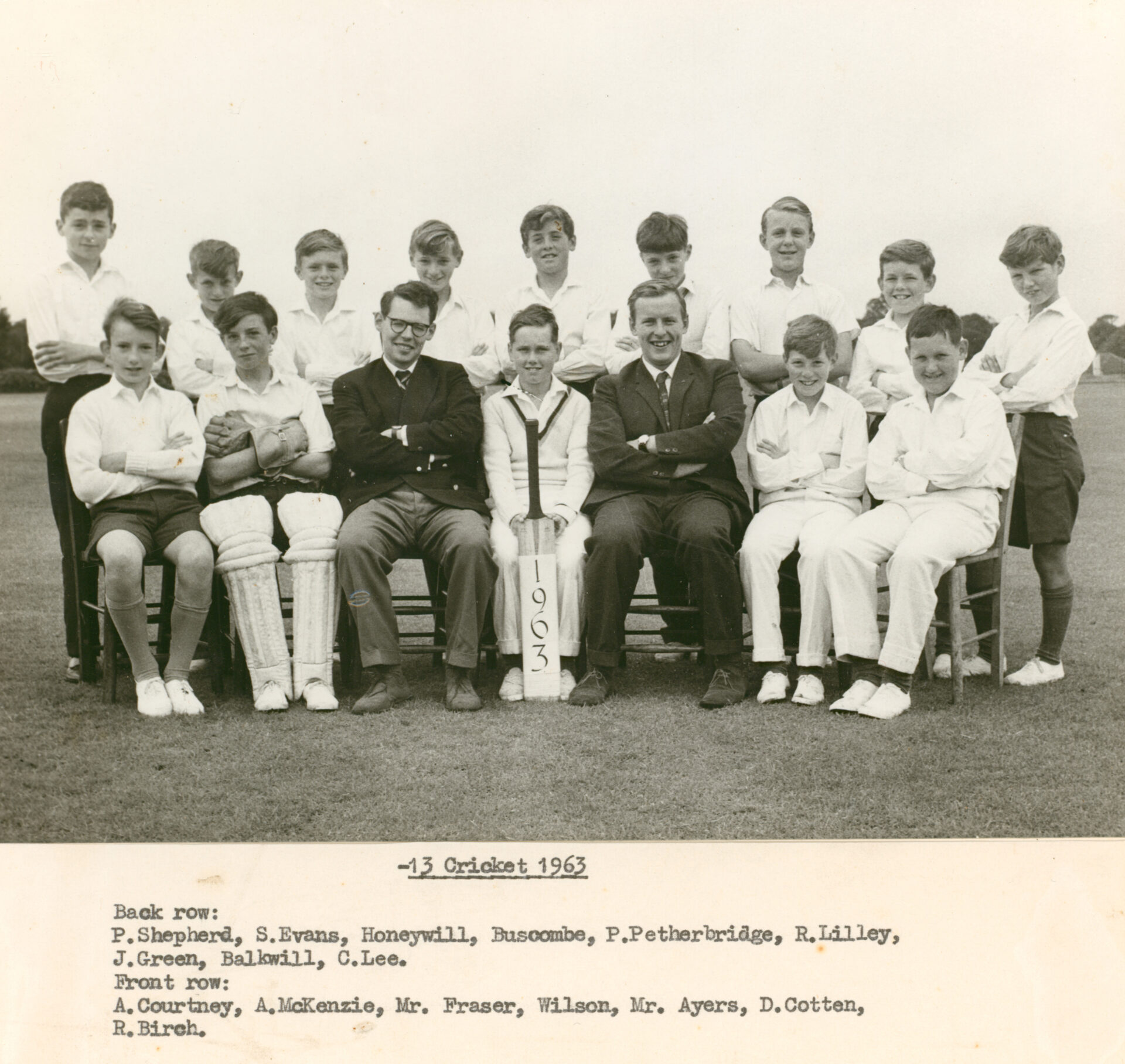 -13 Cricket 1963