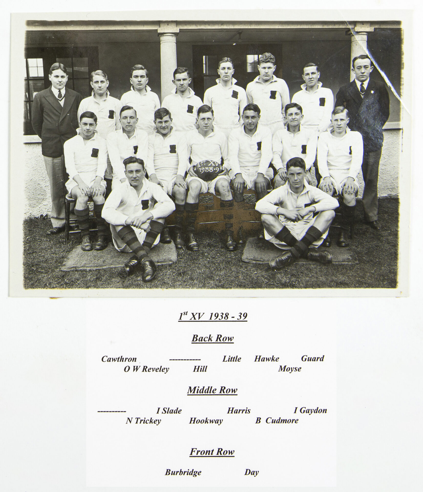 1938-39 1st XV