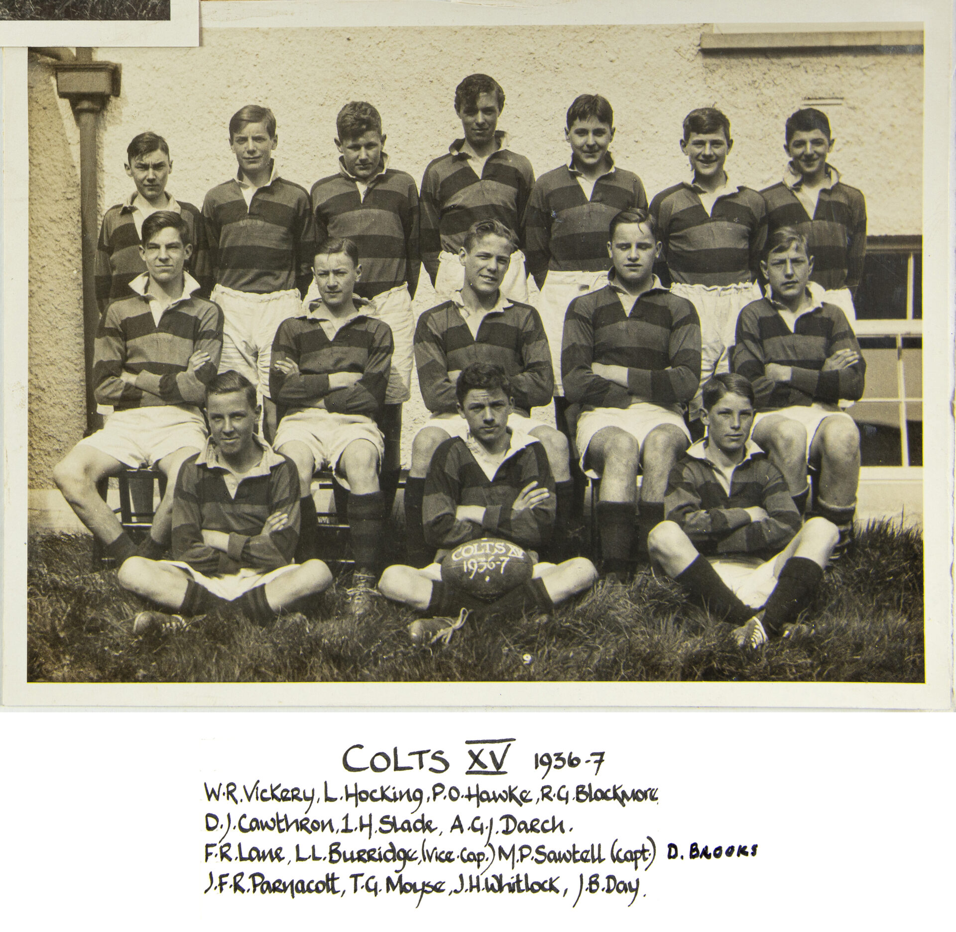 1936-7 Colts XV