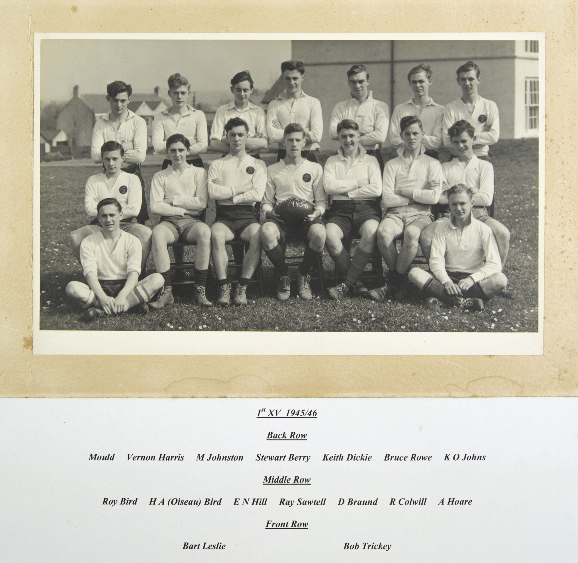 1945-46 1st XV