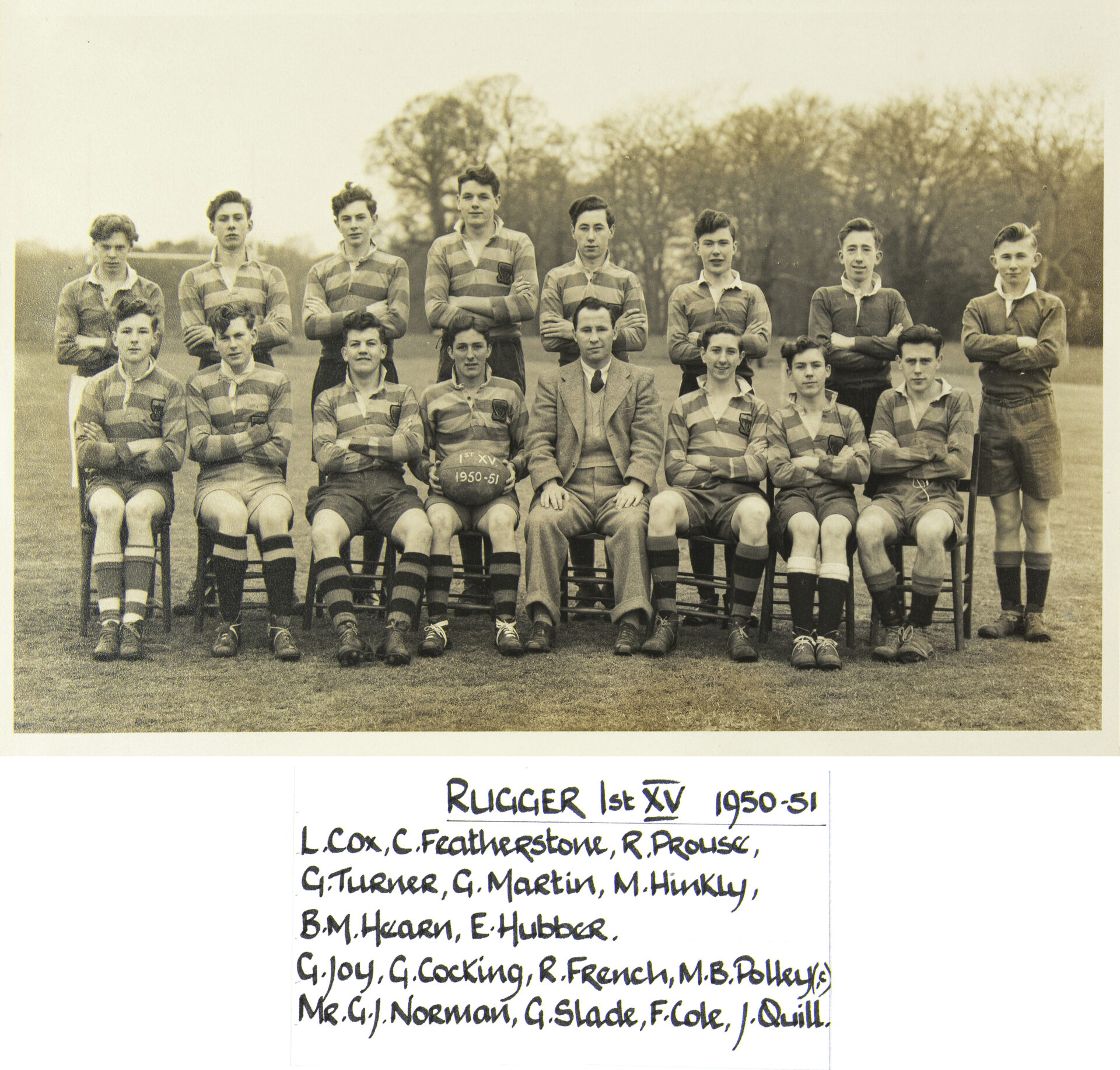 1950-51 1st XV