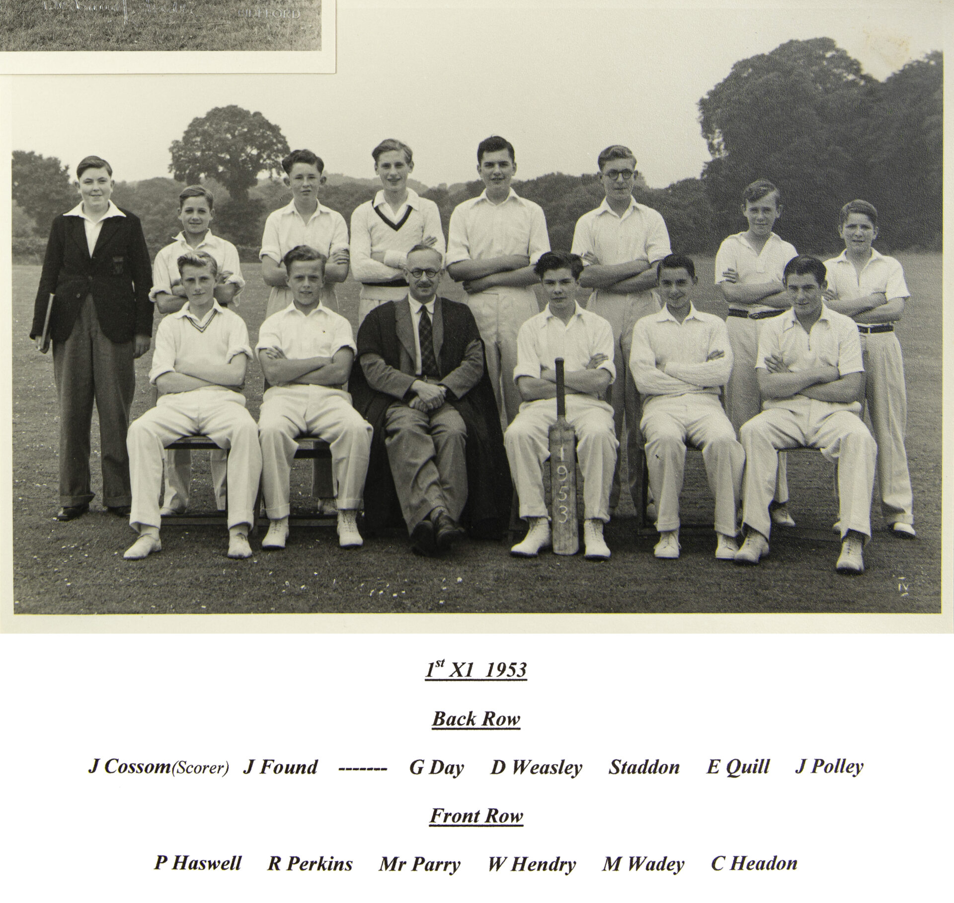 1953 1st XI