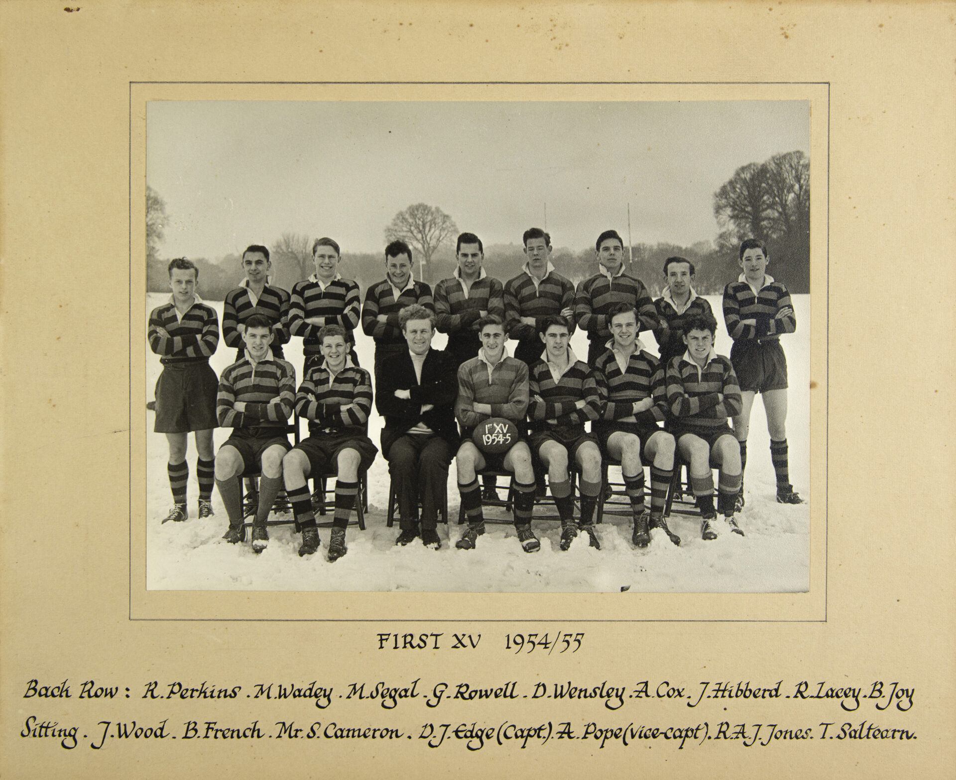 1954-5 1st XV