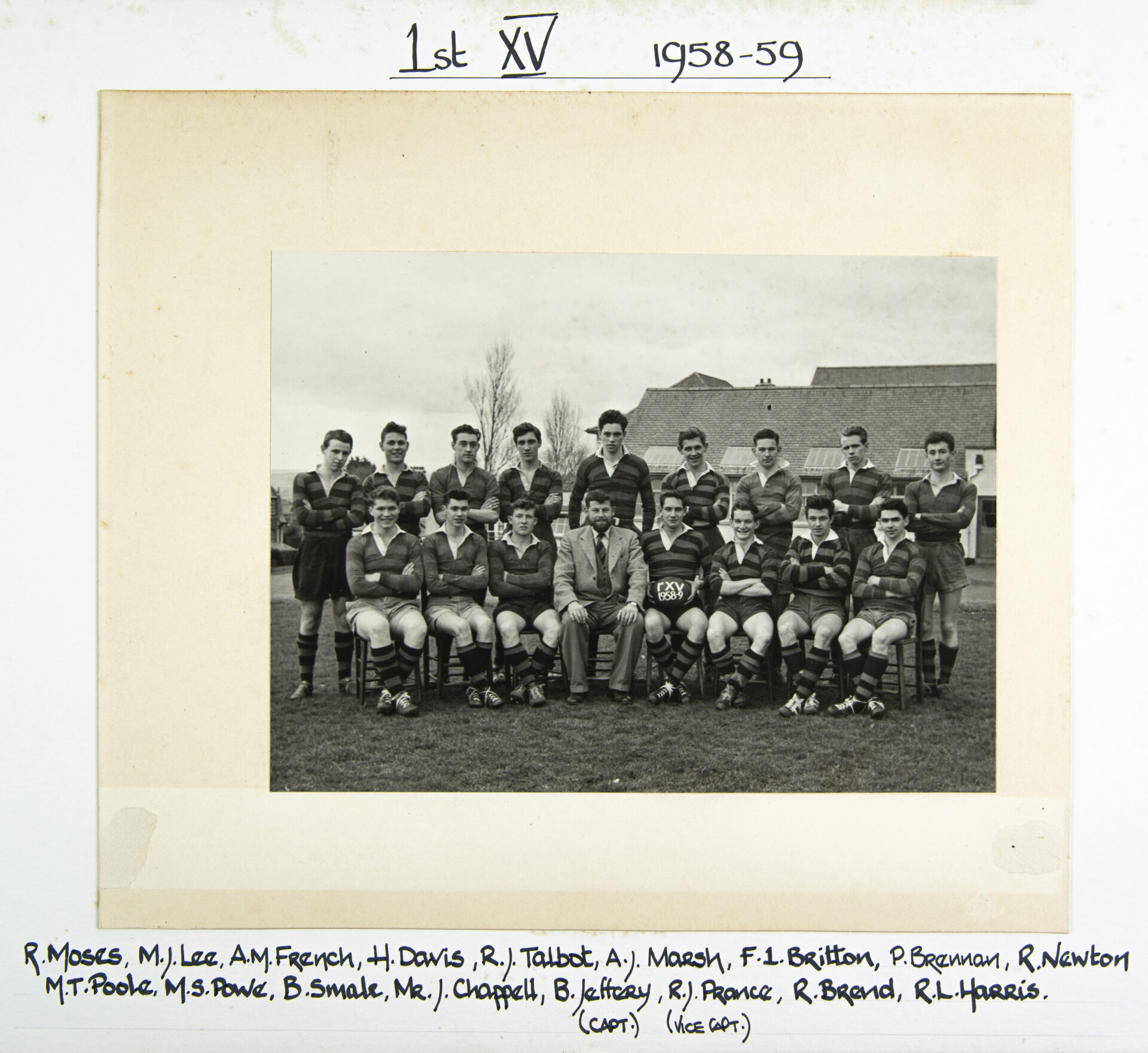 1958-59 1st XV