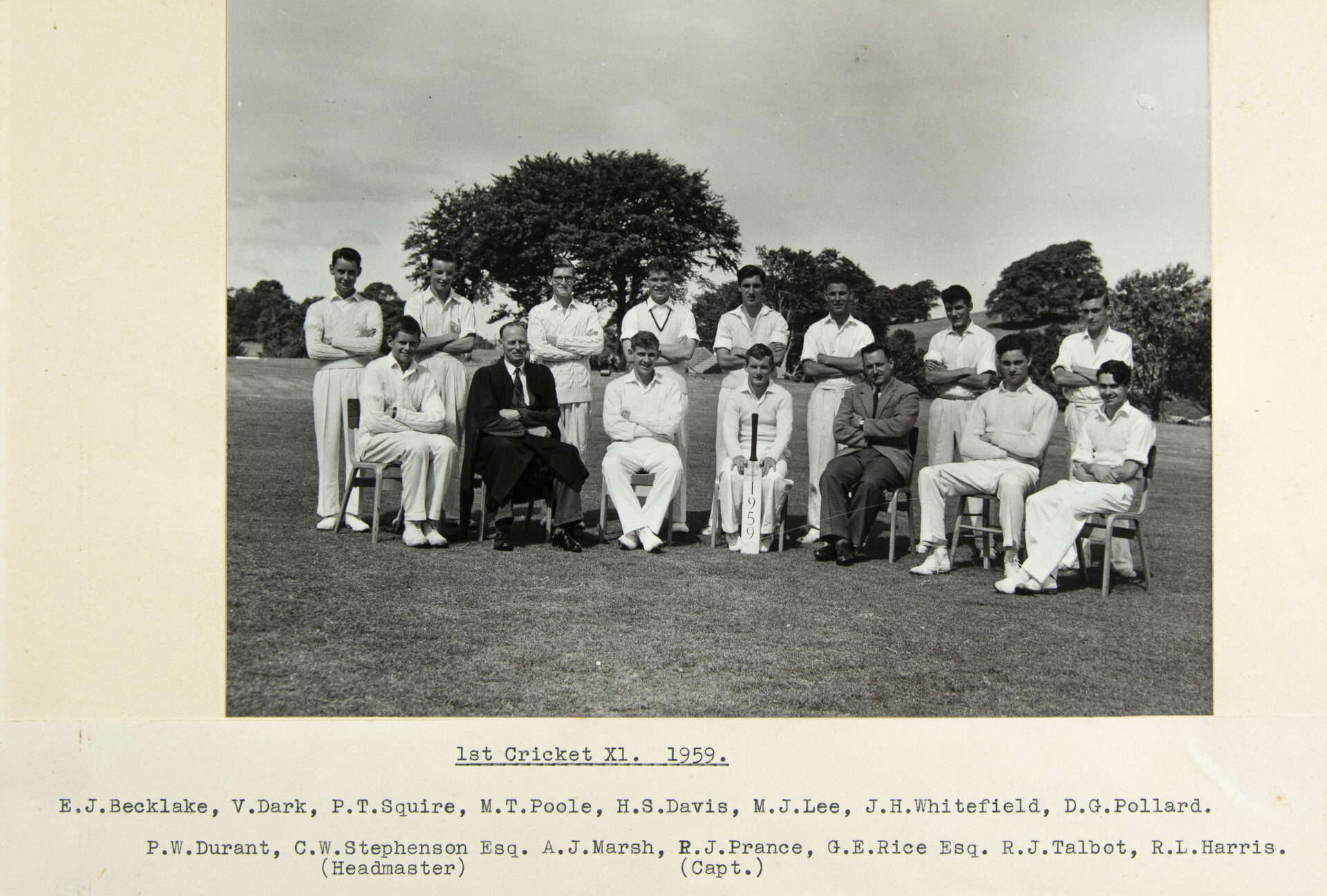 1959 1st XI