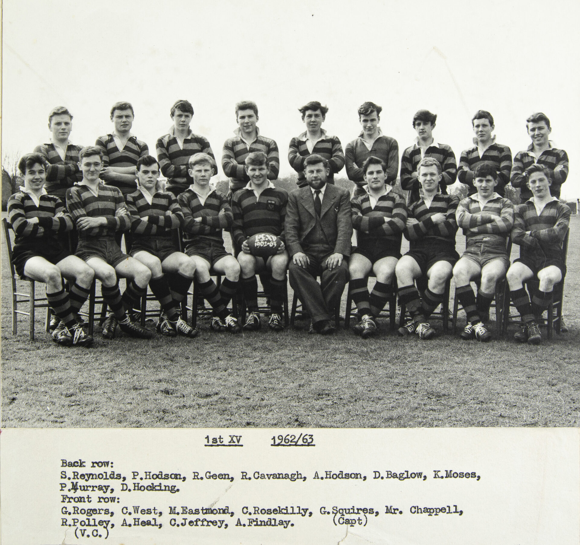 1962-63 1st XV