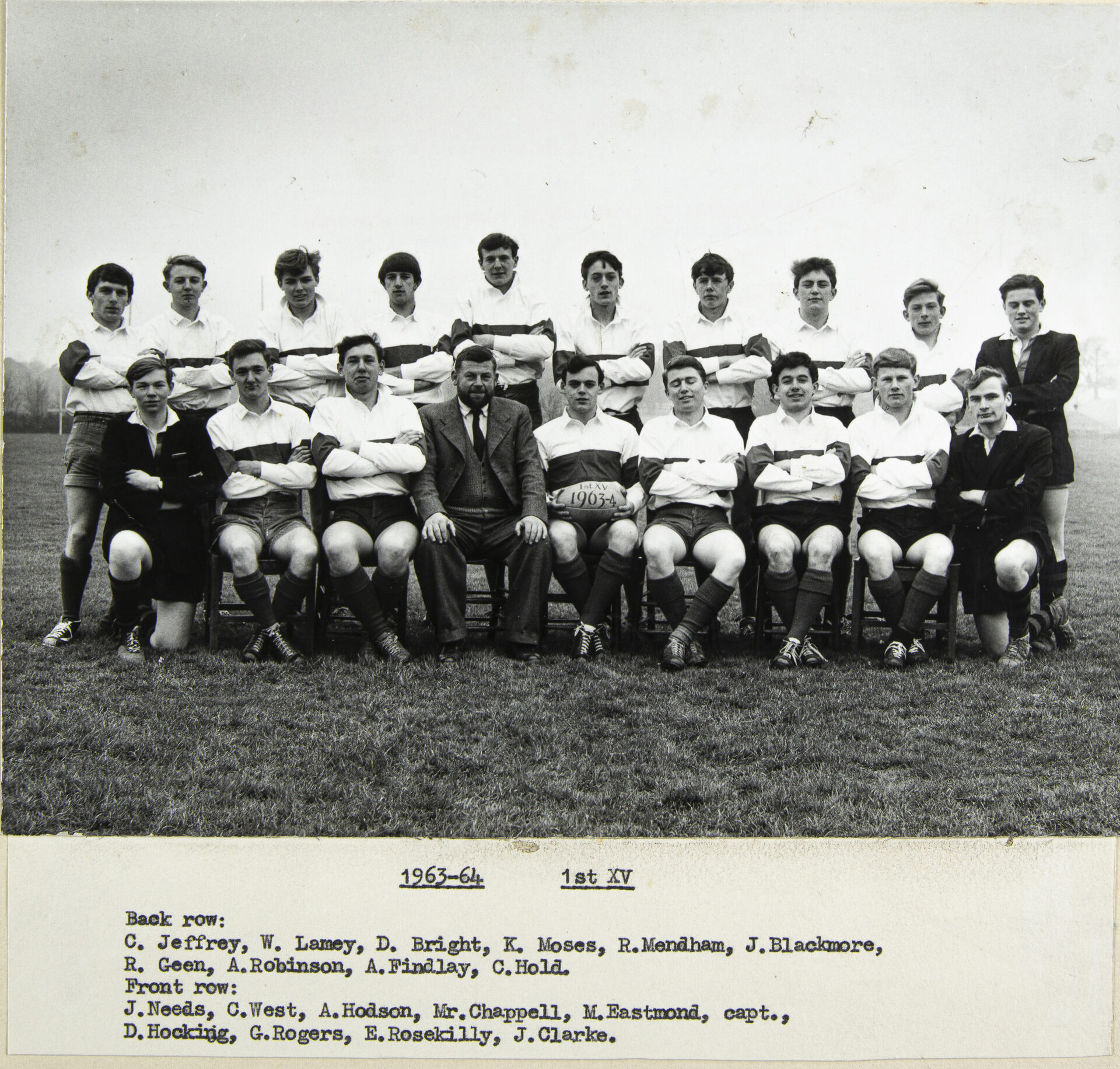 1963-64 1st XV