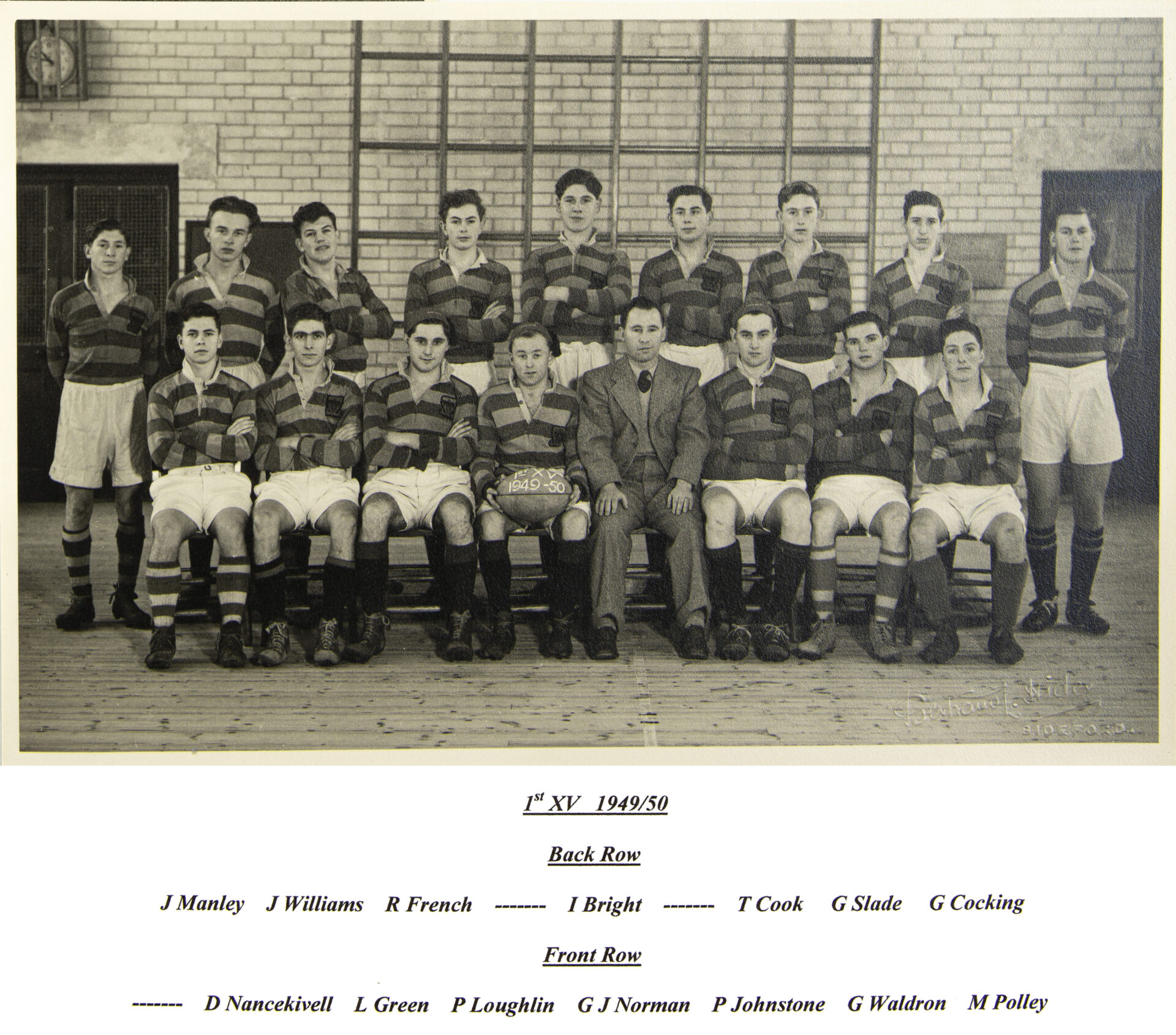 1949-50 1st XV